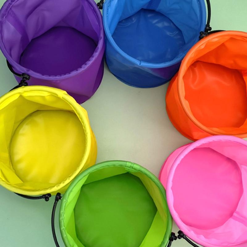 Kids Garden Beach Bucket Planting Toy Sand Sculpture Watering Bucket Children Sandpool Beach for Play Summer Activity To