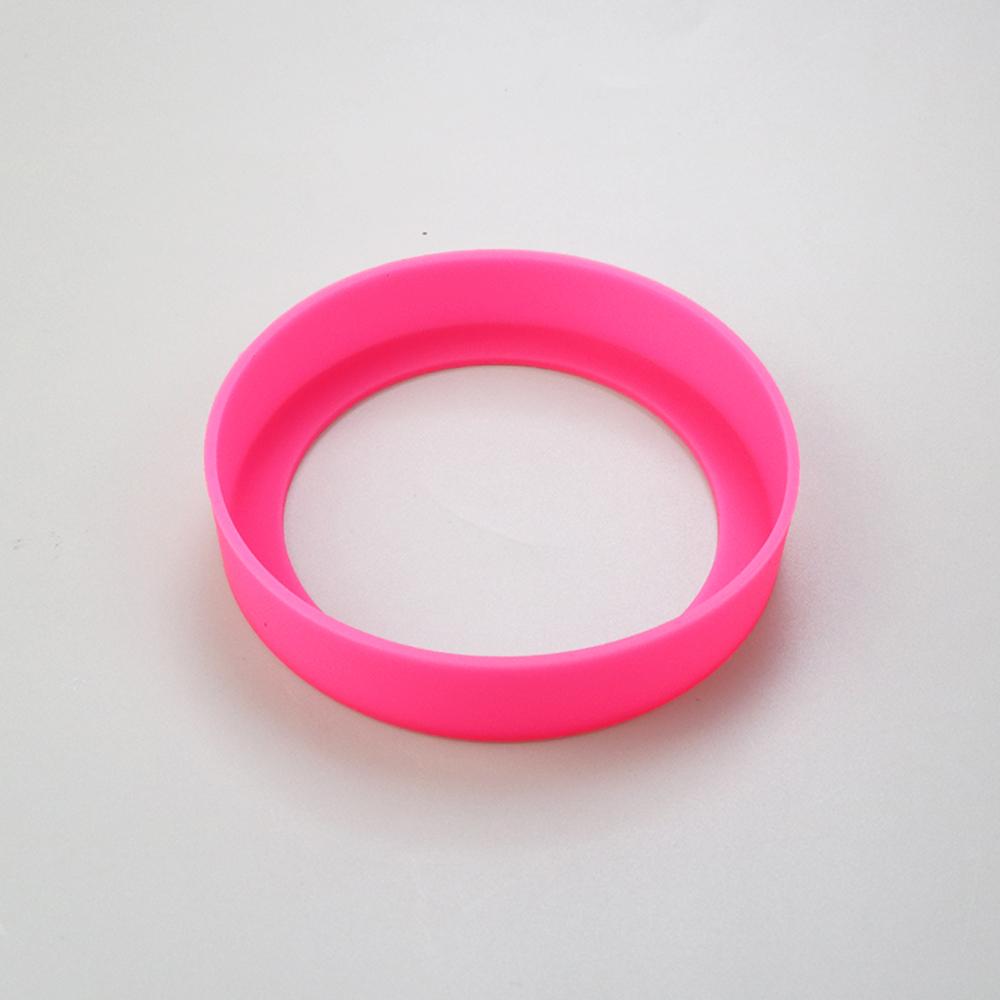 28 Colors 9.0CM Silicone Cup Bottom Cover Coaster Sleeve Water Cup Protective Cover 90MM Wear-resistant Cup Bottom Cover