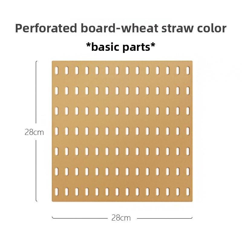 

Аксессуары для перфорированной панели сделай сам Кухонная организация Без сверления Подвесная полка Крючки для хранения Настенный органайзер Поделки для гаражной комнаты золотой