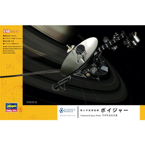 Hasegawa 1/48 Scale NASA Unmanned Space Probe Voyager Plastic Model SW02