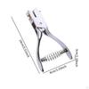 Handheld Metal Hole Puncher, Perforator, Single Paper Punch for Cardboard Scrapbooking