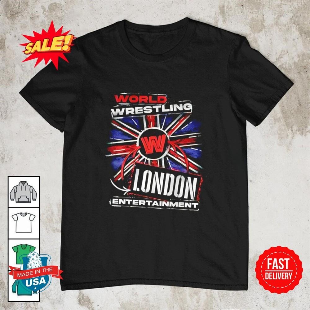 World Wrestling London Entertainment T Shirt S-5XL Unisex T-Shirt