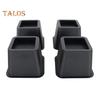 4/6Pcs Heavy-Duty Bed Chair Risers Furniture Feet Mats Non-Slip Wear Resistant Easy To Install Sofa Couch Raisers Stand