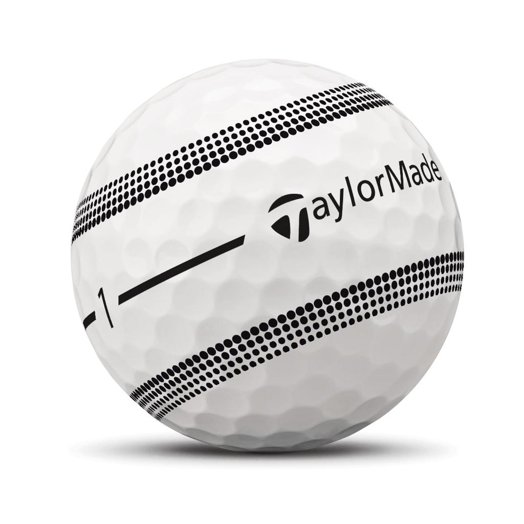 TaylorMade TMJ24 TP5x Stripe JPN dz White Golf Balls