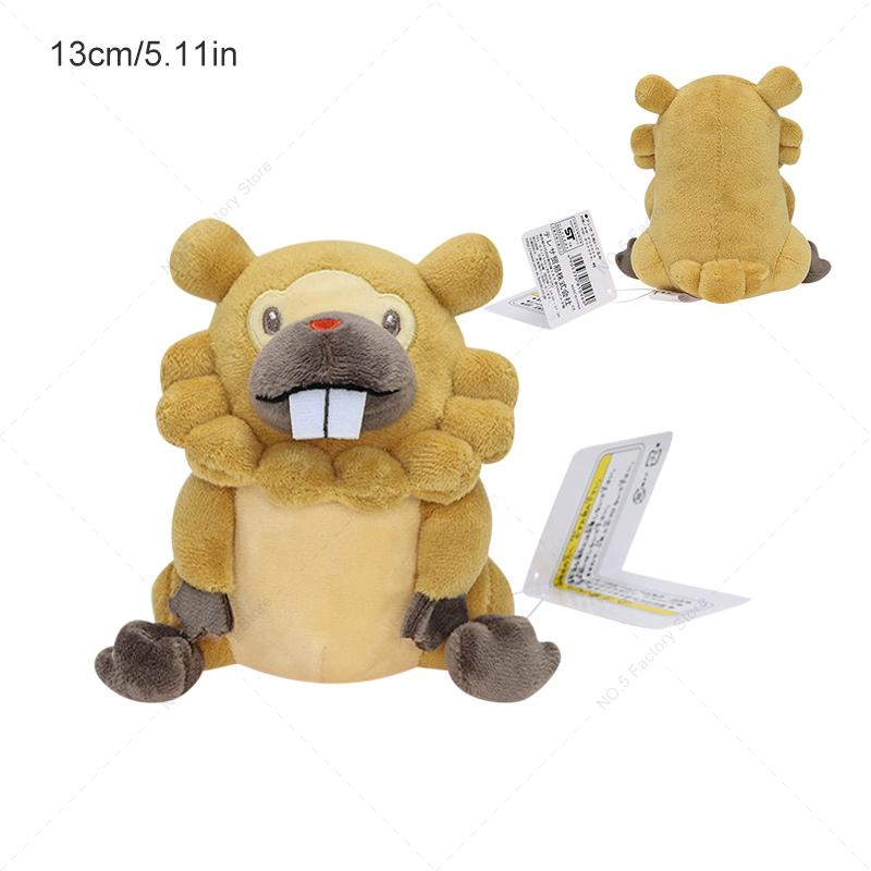 Pokemon Plush Toy Fit Mewtwo Litwick Cubone Bidoof Furret Lugia Mew Caterpie Gyarados Soft Stuffed Doll Room Decoration Gifts