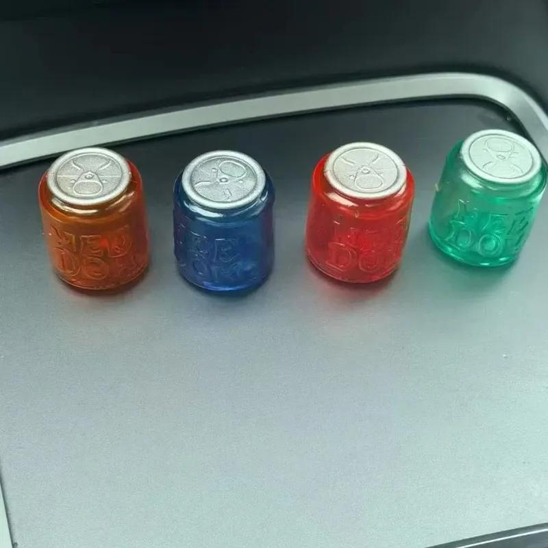 4Pieces1Set Needoh Mini Can Maltose Squeeze Toy Slow Rebound Sensory Fidget Toy Stress Relief Desktop Decor Adult Puzzle Toys
