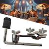 Cymbal Drum Arm Stand Holder with Felt Pad Drum Holder Stand Drum Clamp Extension Clip Drum Extension Clamp Drum Support