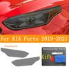 For KIA Forte - Accessories Car Headlight Tint Black Protective Film Transparent TPU Sticker