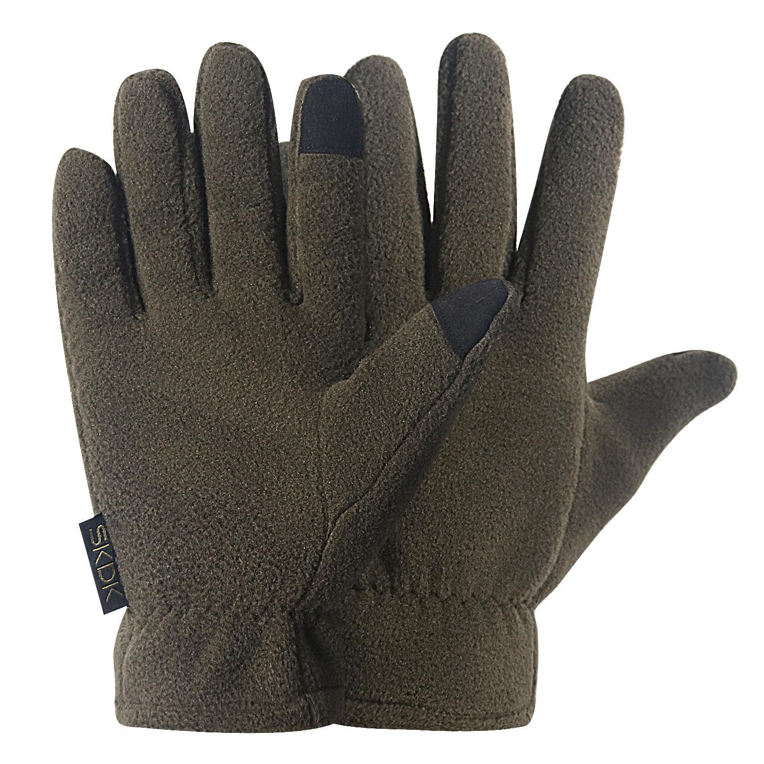 

Winter Outdoor Hiking Fleece Warm Gloves Anti-Cold Breathable Touchscreen Gloves L