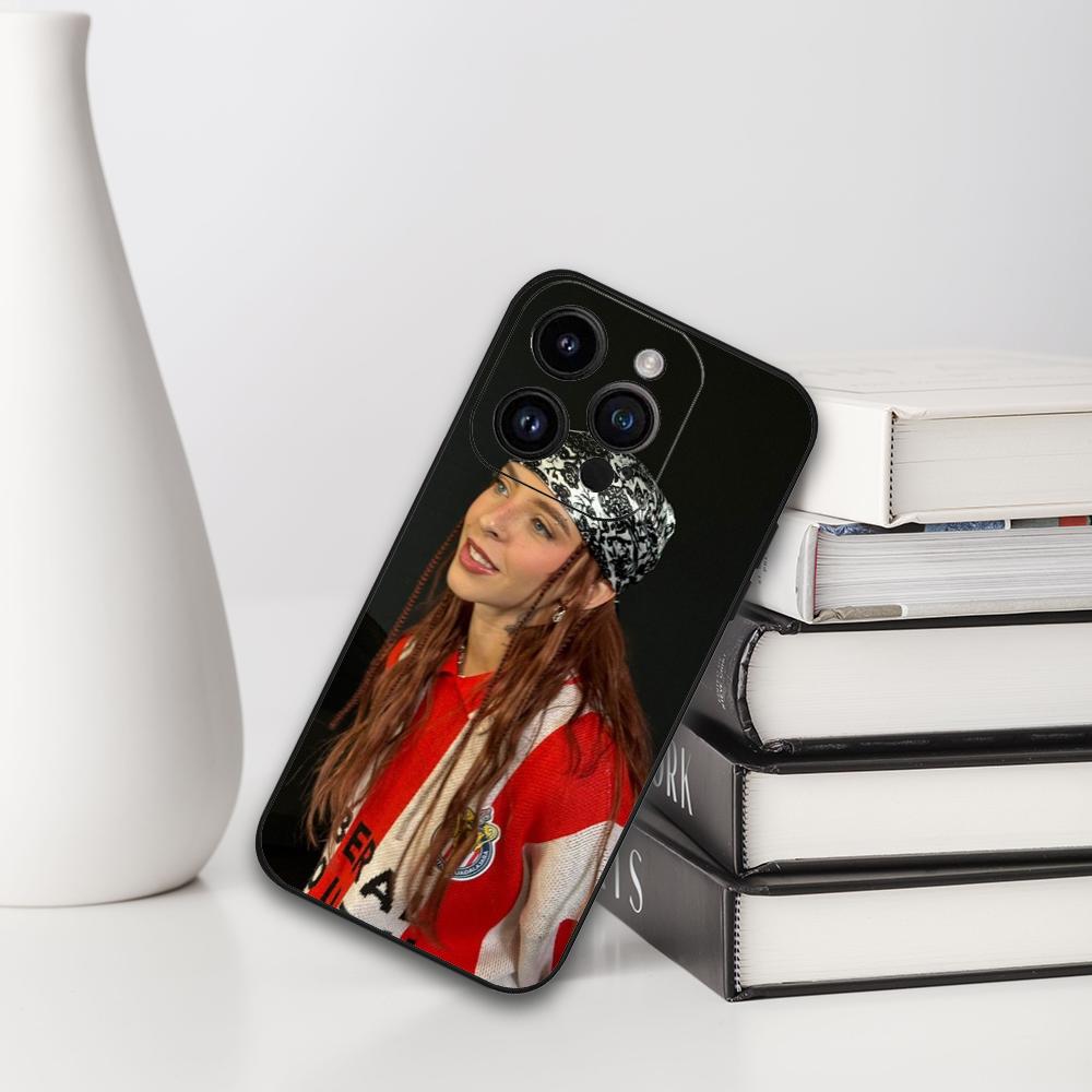 Young Miko Phone Case For Iphone 16 15 11 13 14 Pro Max 7 8 Plus X Xr Xs Max 12mini Black Shell Cover Case