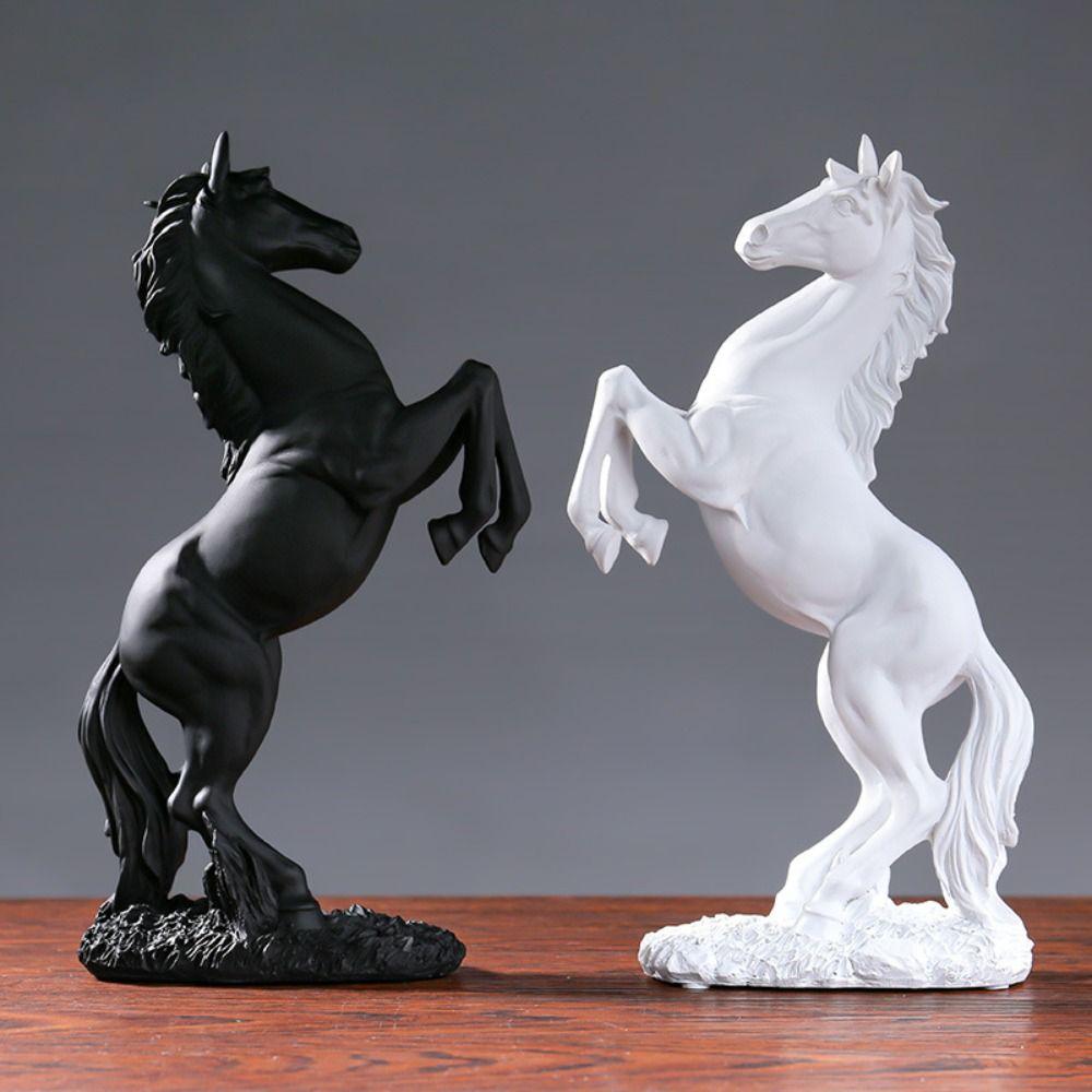 Handicraft Cool Horse Statue Modern Miniatures Figurine Nordic Style Horse Ornament  Gift