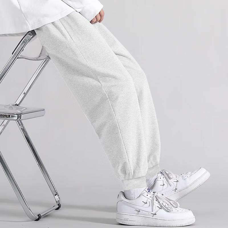 Dingfengbaoluo Men's Solid Tapered Jogger Pants SJ08