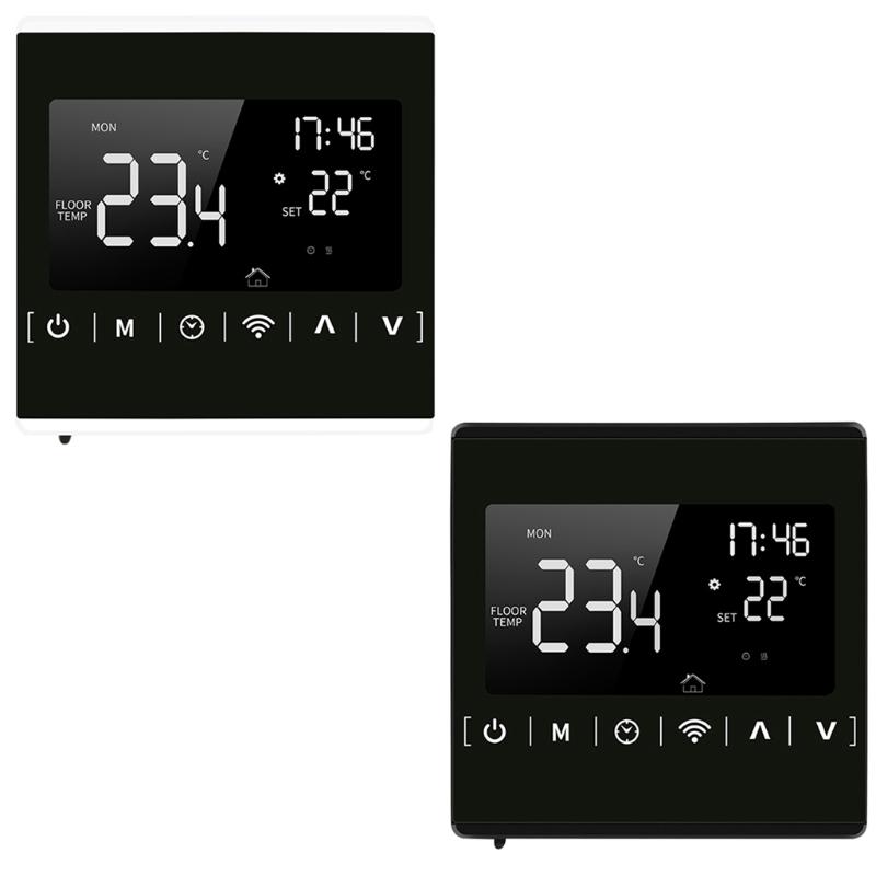 Smart-Tuya WLAN Thermostat für Fußbodenheizung Heizkörper Warmwasserheizung Digital-Controller Programmierbarer Thermostat