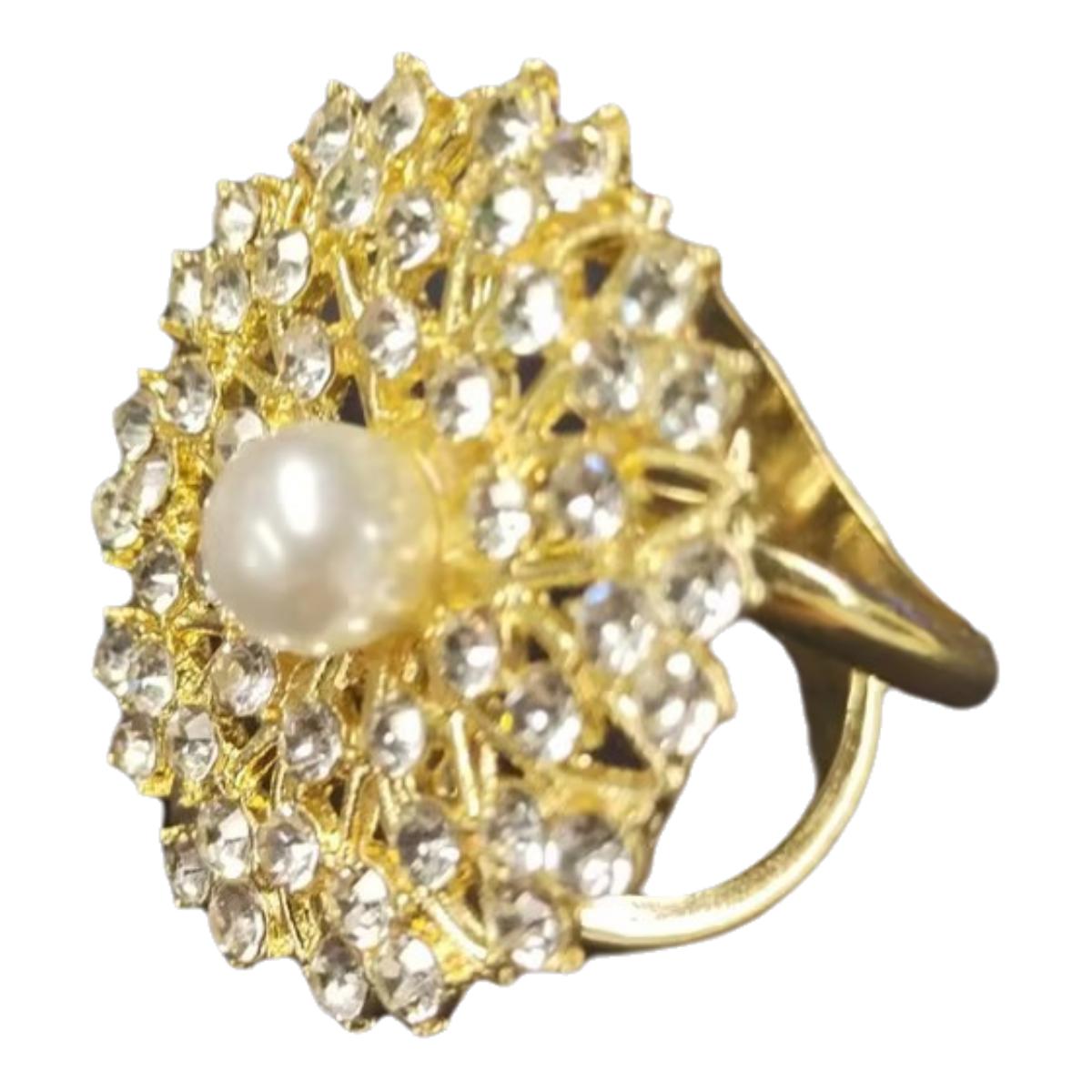 

Beads Buckle Scarf Zirco Womens Clothing Accessories Circular Style Shining Diamond