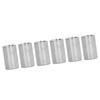 20Pcs Coupling Nut Stainless Steel M8 Round Rod Connector Nut Female Thread for Connection
