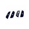 Hyorabyn Door Switch Cover Window Lift Button Frame for Toyota New Crown Crossover 35 Series TZSH35 AZSH35 Interior Scratch and Dirt Protection