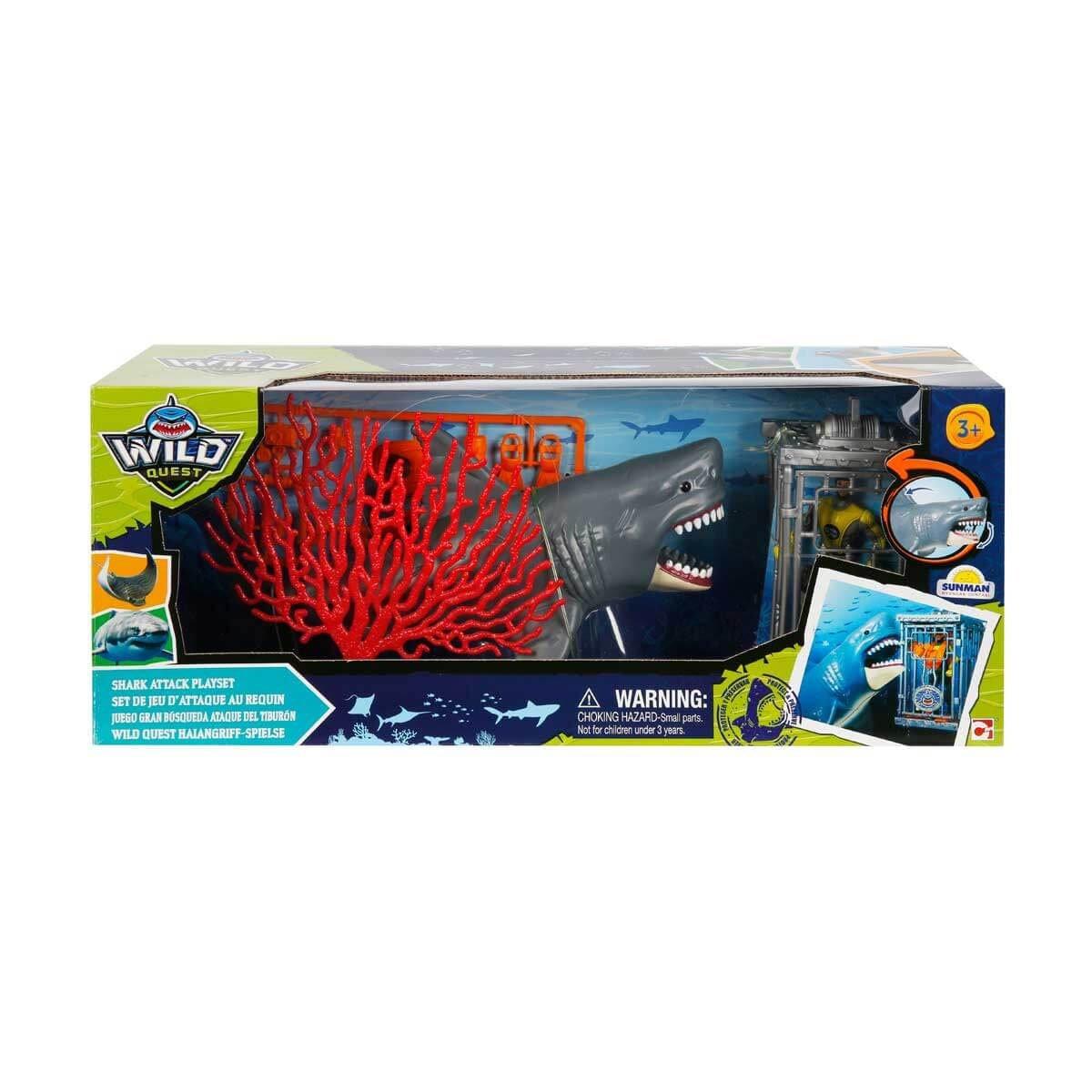 

23003 Wild Ouest Ocean Набор для охоты на акулу/кита - Sunman