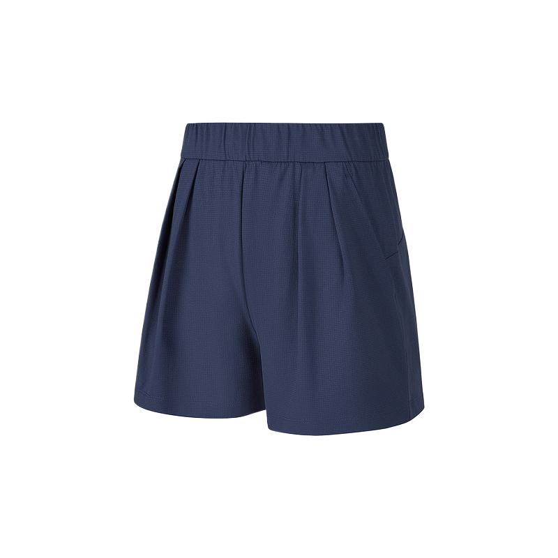 Skechers Classic Solid Mid-Rise Casual Shorts Women shorts P226W042-00DU S