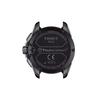 TISSOT T SPORT Collection Quartz Movement Men's Watches Watch 47.5mm Black Dial Ceramic Watch Case Rubber Strap T121.420.47.051.04