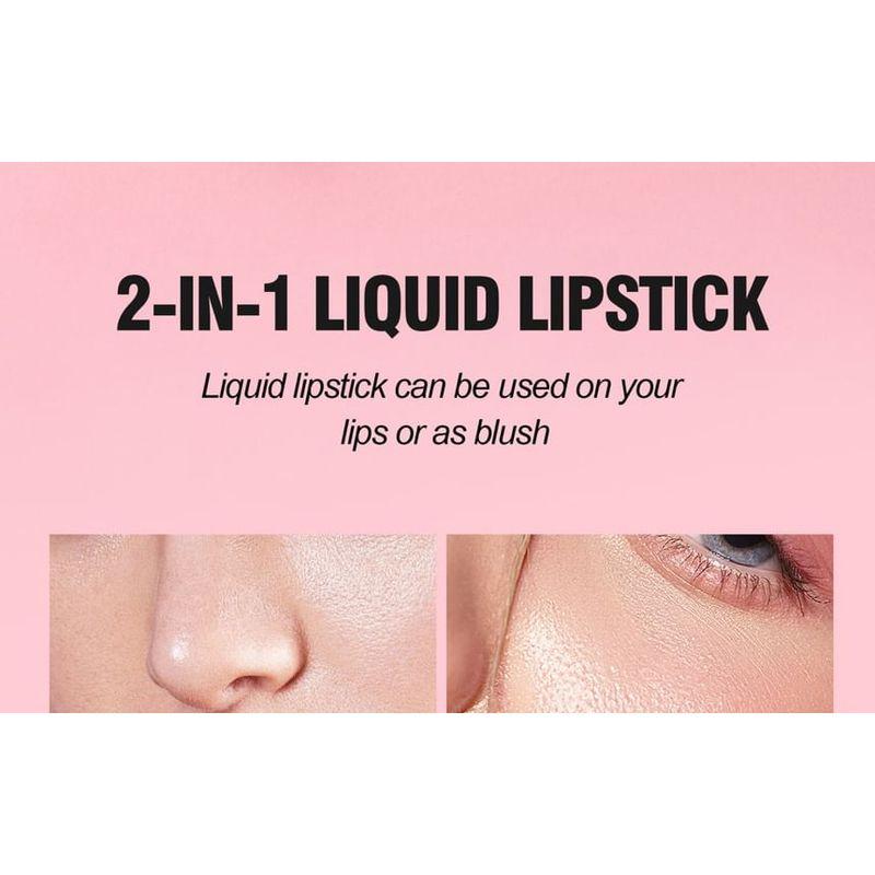 HANDAIYAN - 2 In 1 Liquid Lip Stain - 6 Colors