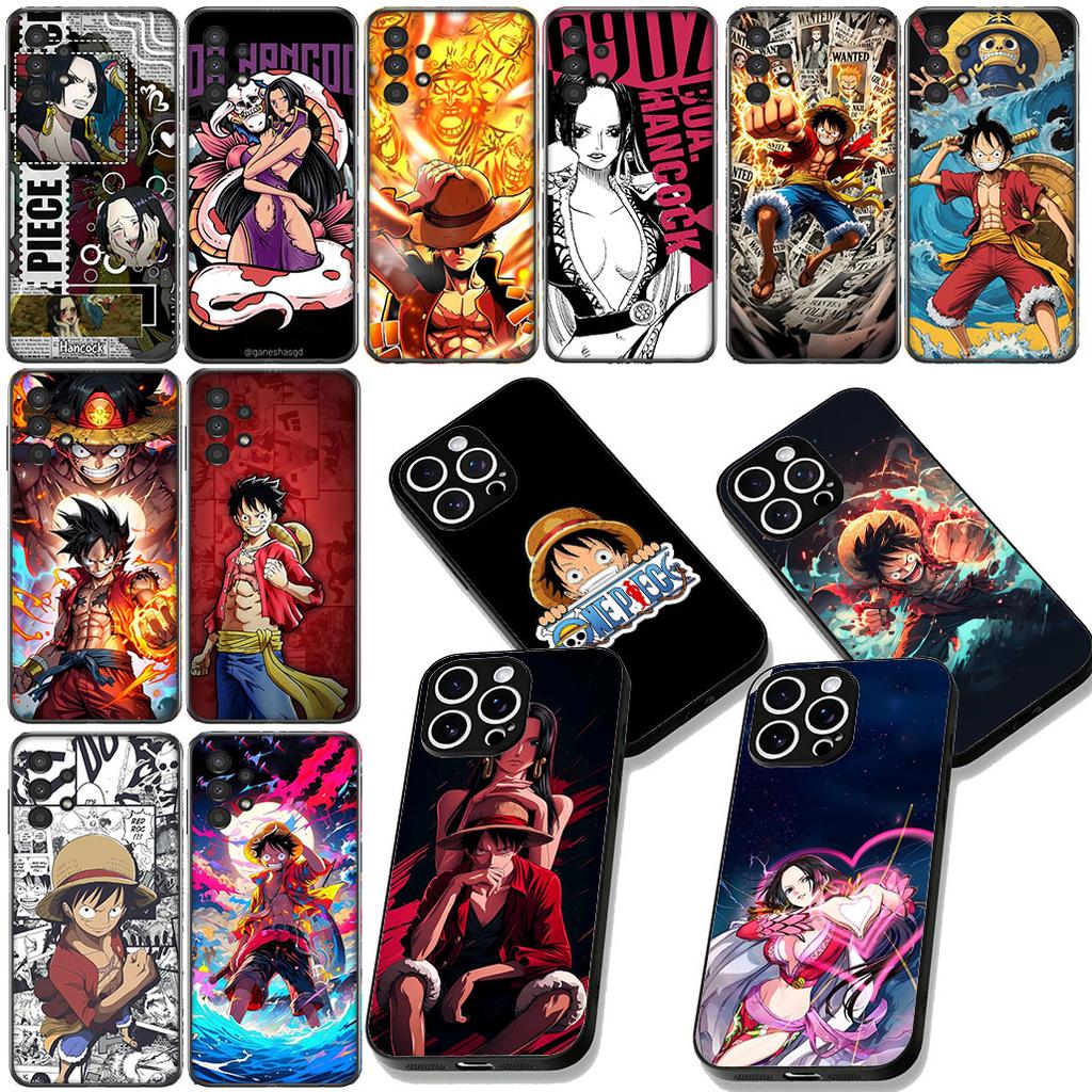 One Luffy Pieces Boa Hancock Protective Cover for Apple iPhone 12 13 Mini XS 11 Pro Max 7 8 Plus XR SE 2022 SE3 + 8+ Phone Case
