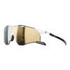 KAPVOE Sports Sunglasses for Men and Carbon Fiber Material Women, K454, (Running, Baseball, Cycling, Golf) (Gold)