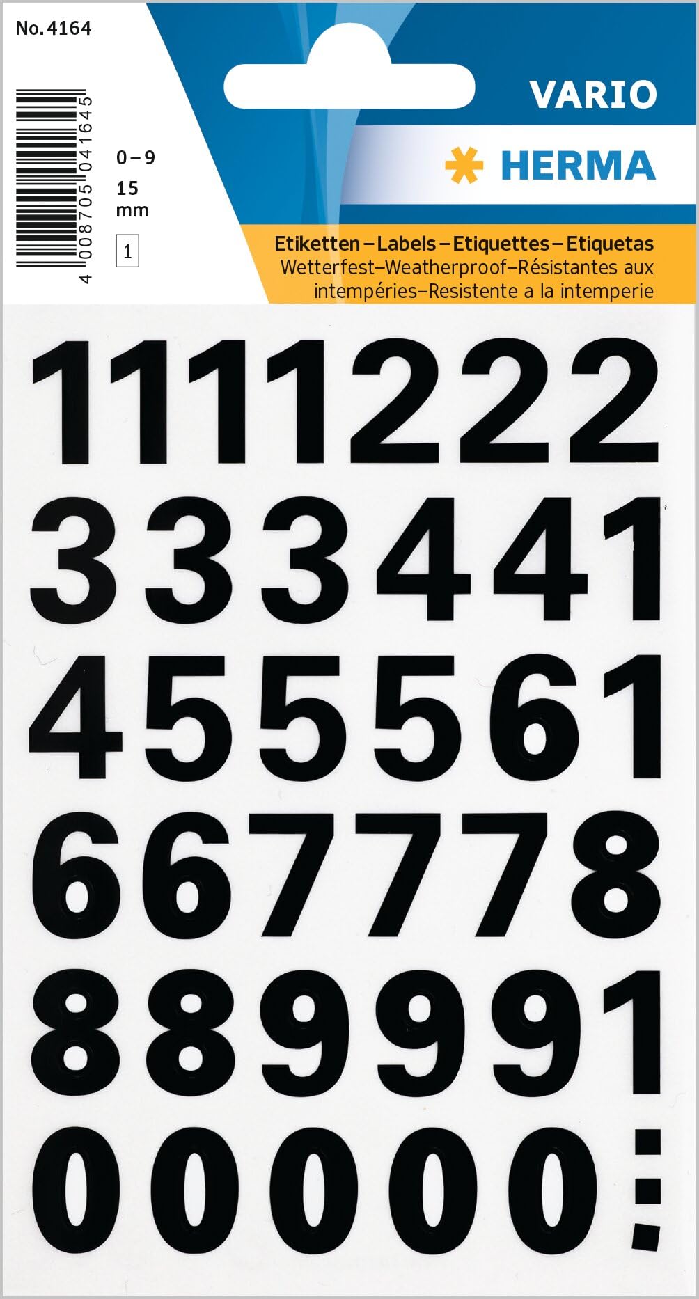 

Этикетка Herma 304164 #4164 (Водонепроницаемая прокладка) [Число]