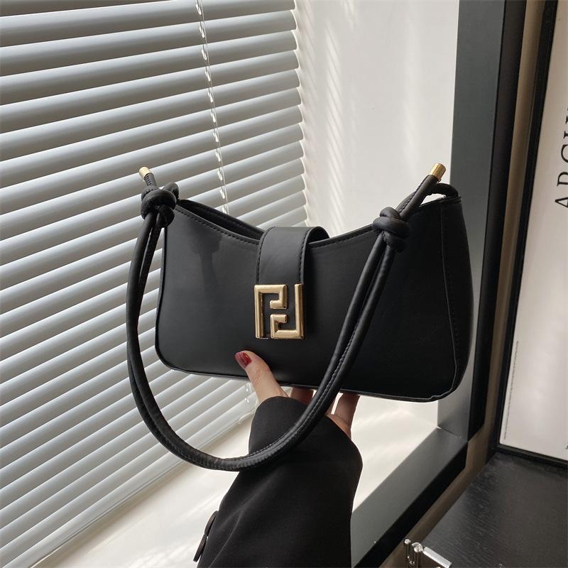 New High-end Texture Popular Simple and Versatile Women's Portable Commuter Bag High-value Messenger Bag Women