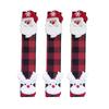 3D Design Covers Christmas Handle Covers Easy To Clean Multiple Sizes Available Santa Claus Design For Refrigerators