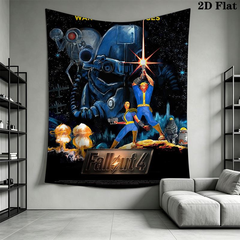 Fallout 76 Postapocalyptic Survival Bedding 1 Duvet Cover 2 Pillowcase Without Core Bedding Set Soft And Comfortable