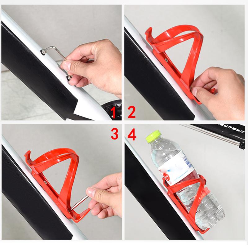Bicycle Plastic Kettle Holder Bicycle Bottle Cages Mountain Bike Bottle Rack Cycling Bottle Bracket Bicycle Accessories