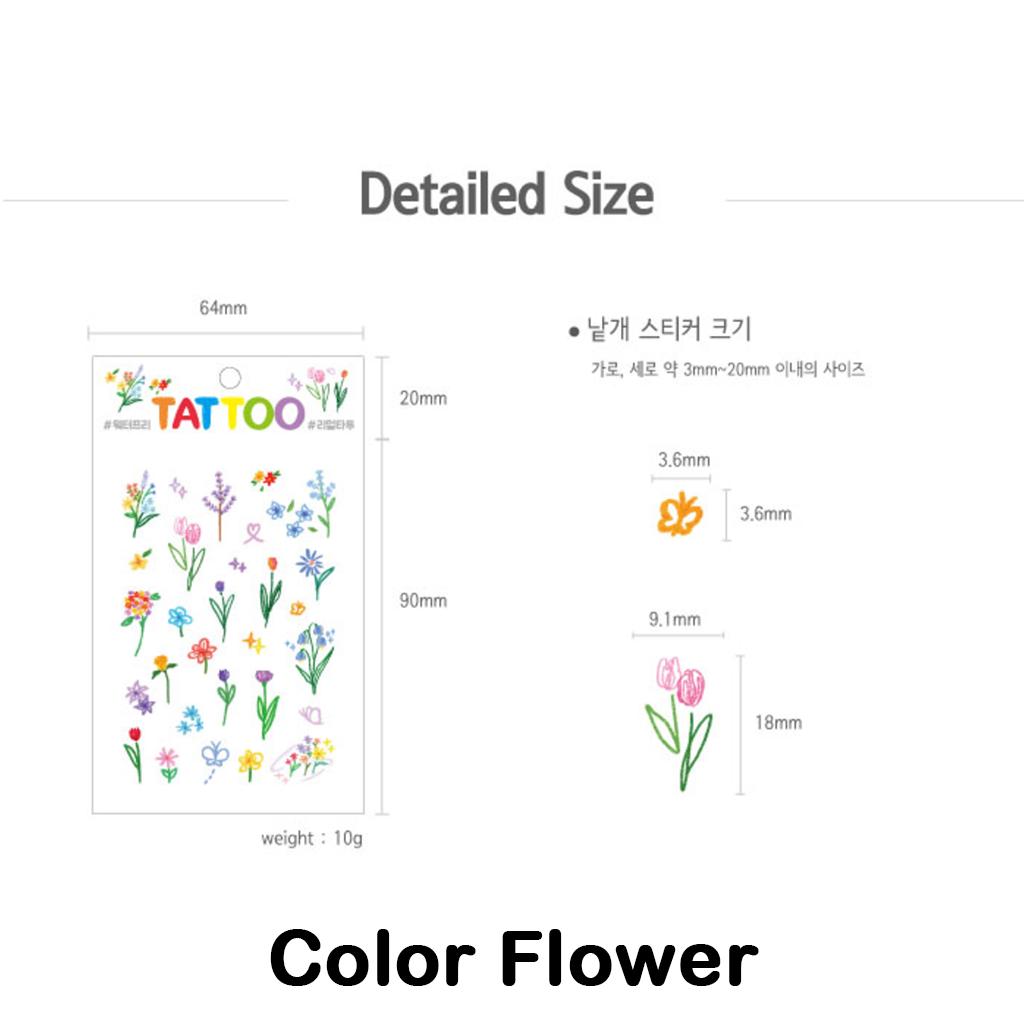 Petit Fancy Tattoo Sticker (23 Options)