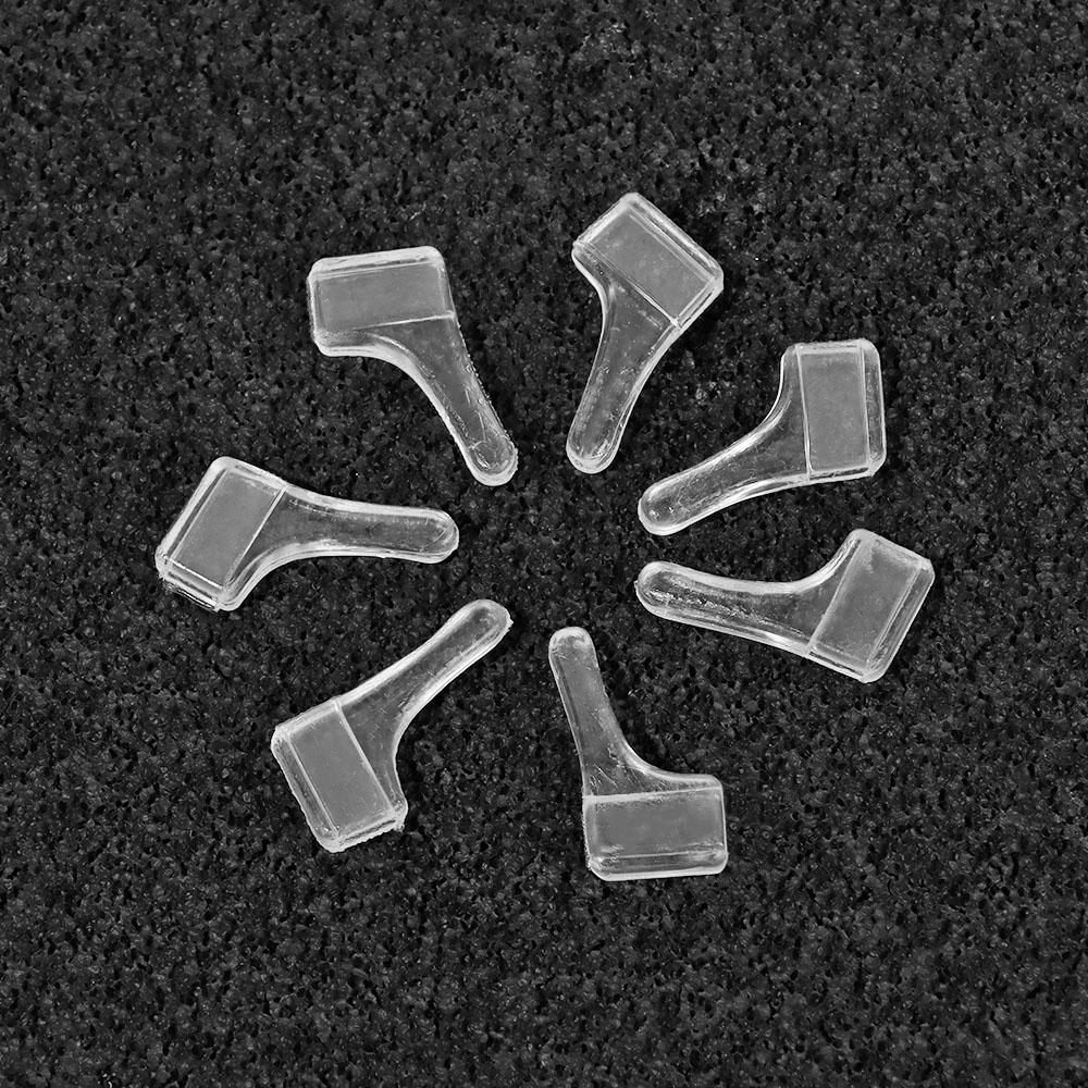 10 Pairs Transparent Anti Slip Glasses Holder Silicone Ear Hooks Eyeglasses Grip Temple Holder Eyewear Accessories