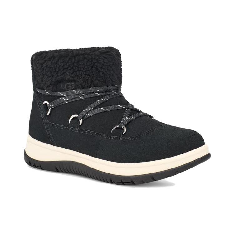 New UGG Lakesider Heritage Lace 'Black' Women's 1143836-BLK