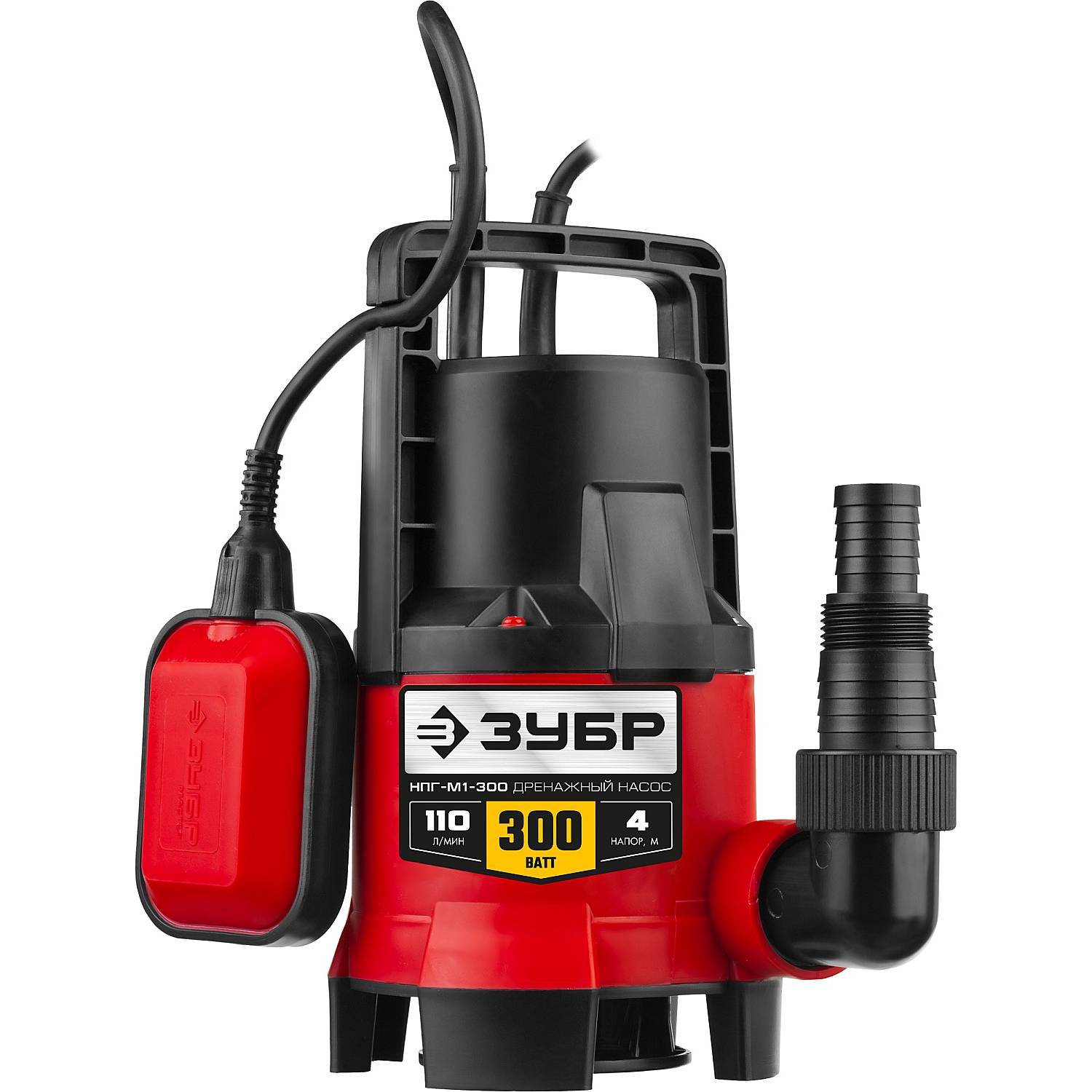 

Дренажный насос Зубр Нпг-м1-300