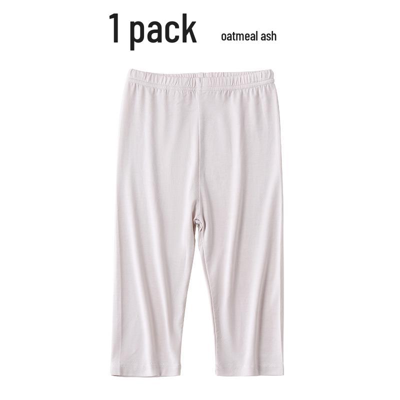 

Girls Slim Fit Modal Pants - Breathable, Casual, Versatile, Summer Wear for Small & Medium Girls 120cm