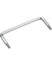 LS507 Solid Handle External Thread Pull Handle for Cabinets and Doors, Carbon Steel and 304 Stainless Steel