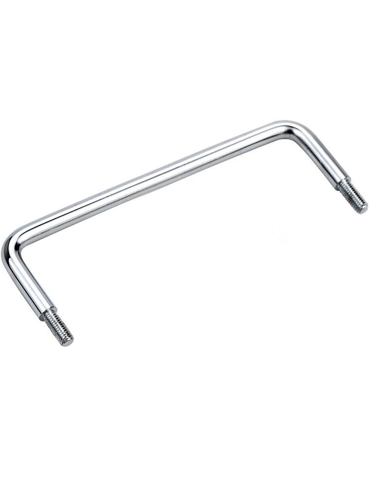 LS507 Solid Handle External Thread Pull Handle for Cabinets and Doors, Carbon Steel and 304 Stainless Steel