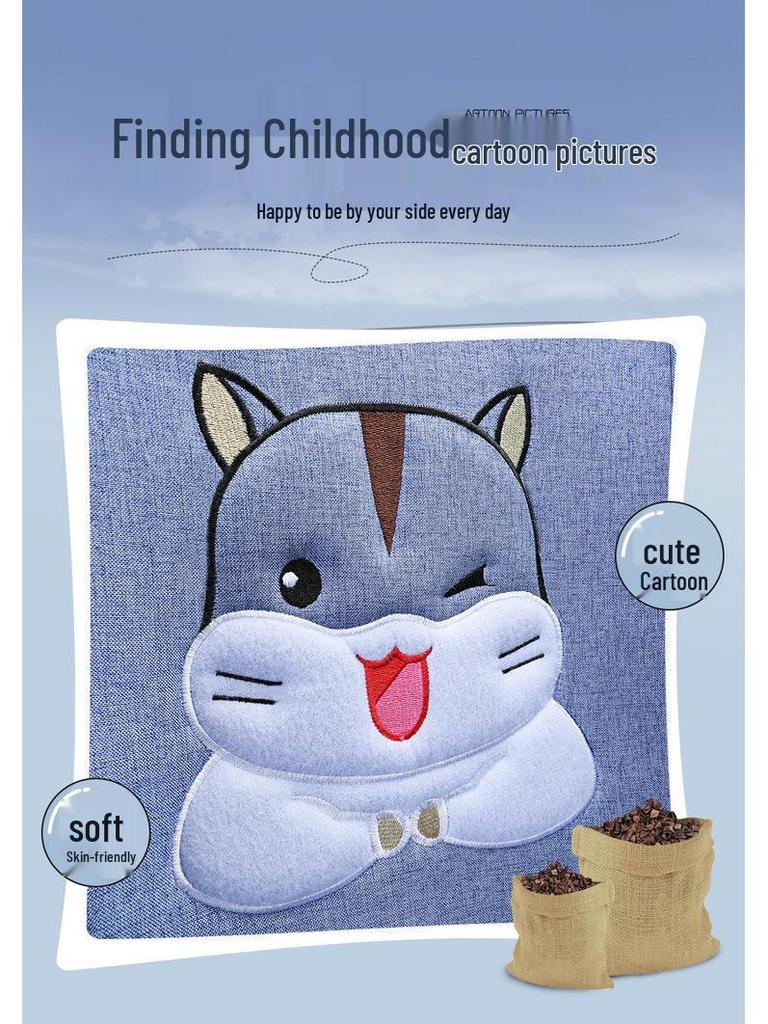 2020 Cartoon Buckwheat Car Seat Cushion - Full Cover, All-Season