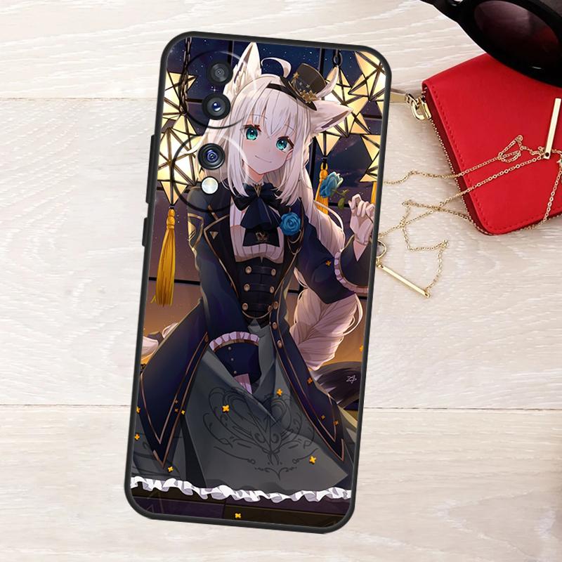 Shirakami Fubuki Hololive Case For Honor Magic 8 5 6 7 Lite X9a X9b X9c X9d X8b X8c Win RT 50 70 90 200 400 Pro Cover