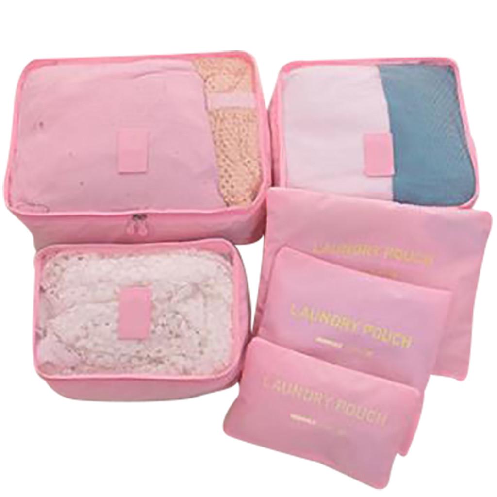 Waterproof Clothing Underwear Shoes Storage Bag Luggage Bag Travel Bag Six-piece