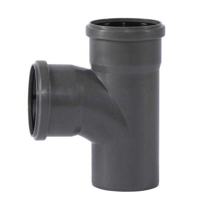 HT Rohr Abzweig DN90 90/90 87° - Raccordement d'évacuation fiable