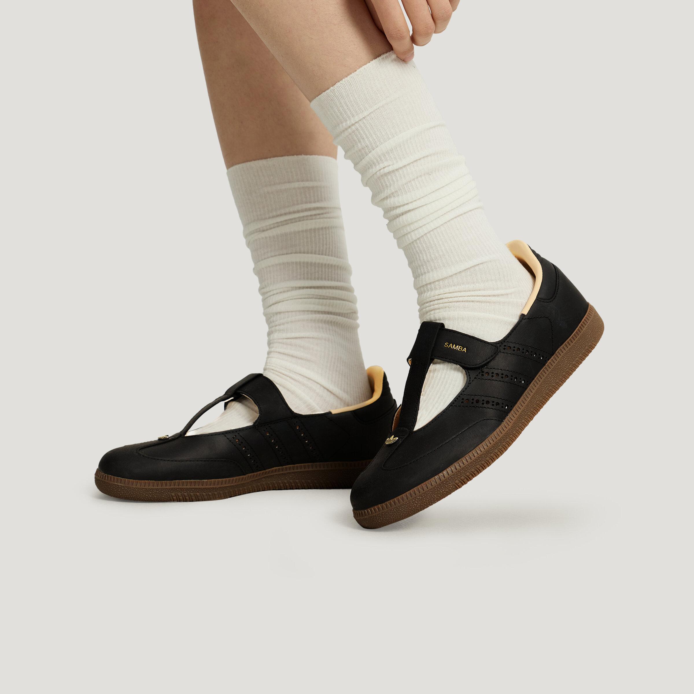 Adidas Originals Samba Jane Mary Jane Shoes Women s Black 37