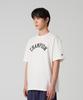 Champion T-shirt con logo ad arco Bianca