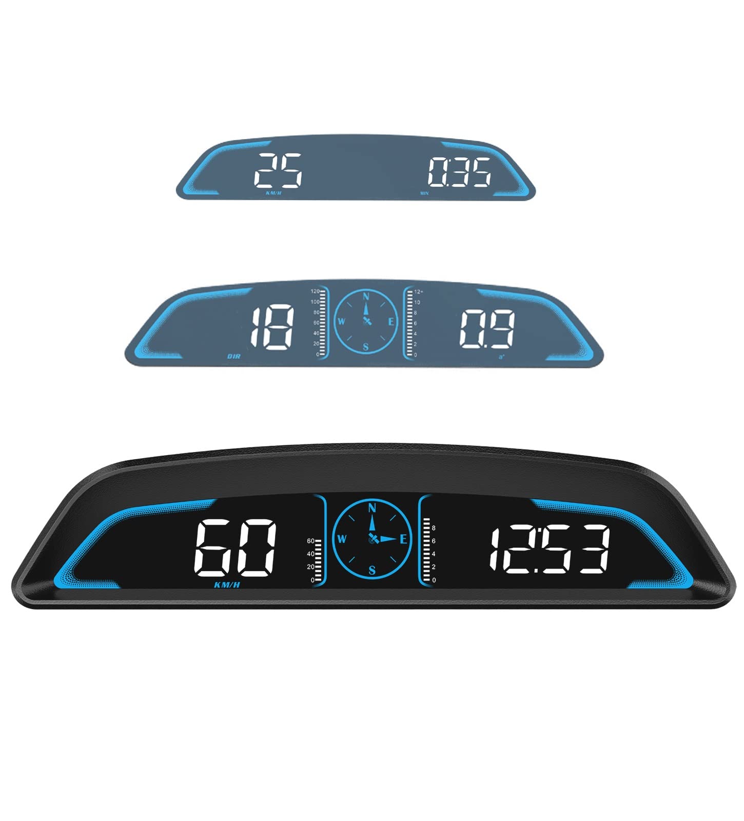 

NikoMaku Head Up Display, Tachometer, G3, GPS Mode, HUD, Car Speedometer, Japanese Instruction Manual,