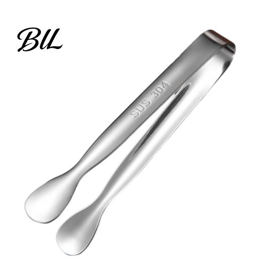 Macaron Tongs Stainless Steel Ice Tong Mini Sugar Cube Heavy Duty Durable Kitchen Small Serving for Appetizers Tea Party Coffee Bar A