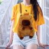 Capybara Backpack Creative Toy Bag Cute Cartoon for Camping Trips Party