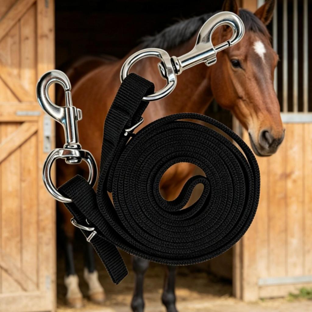 Nylon Reins Strong Tack Quick-Release for Schooling