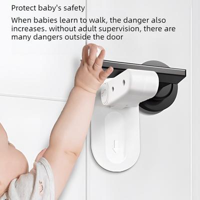 2/4 Pcs Door Lever Lock Prevents Toddlers From Opening Door Baby Safety Locks for Door Handle Baby Products Drawers Cabinet Lock