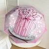 1pc Candy Canes Automatic Open/Close Umbrella, 8-Rib Sturdy Frame, Umbrella for Travel, Everyday, Formal Events yy251126010